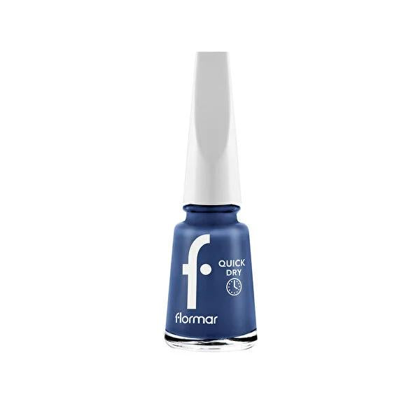 Flormar Quick Dry Nail Enamel - Salt Water Love, Fast Drying & Durable Nail Polish by Beauty Care Bag