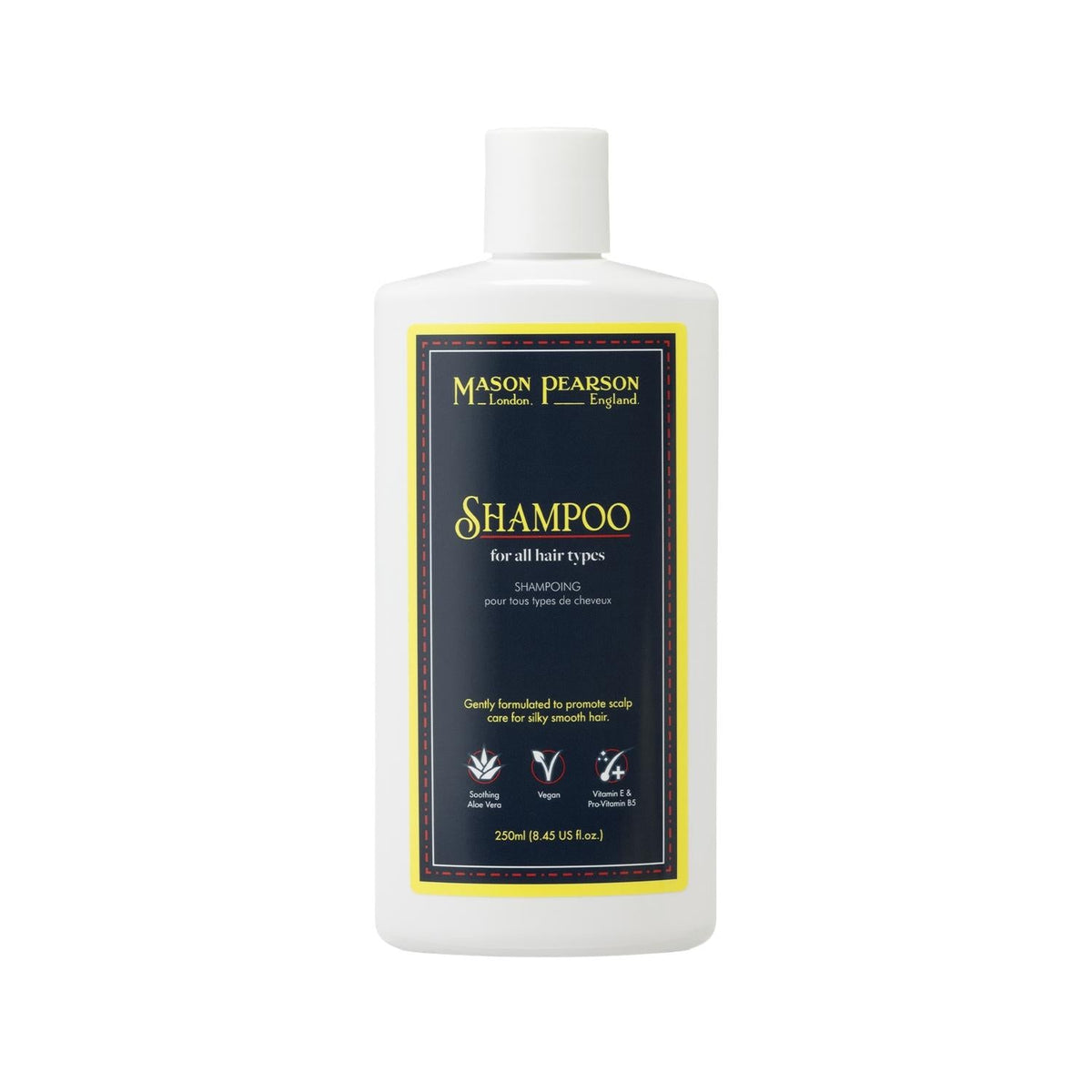 Mason Pearson Universal Shampoo for All Hair Types, 250ml - Gentle & Effective Hair Care by Beauty Care Bag