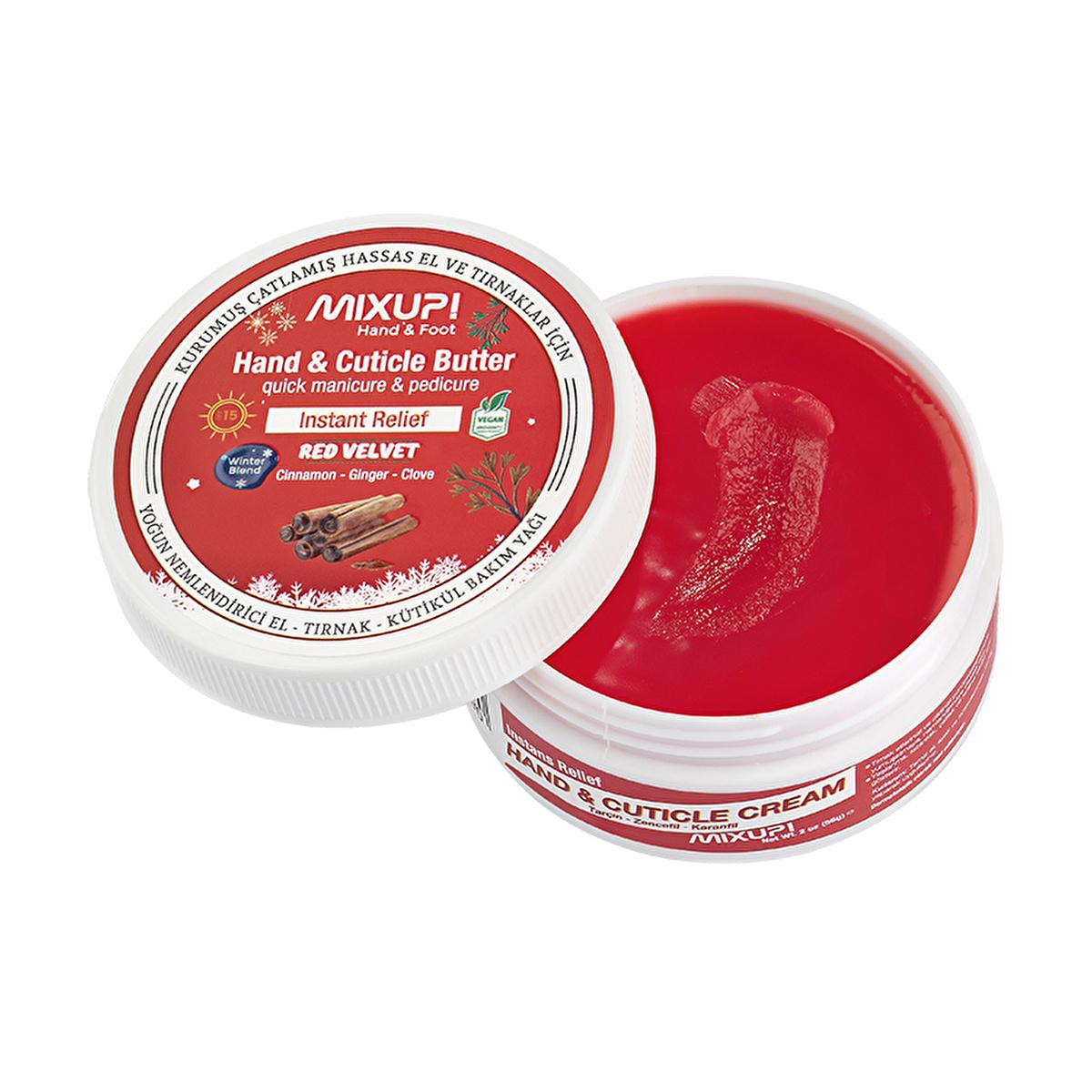 Mixup. Manicure & Pedicure Set - Professional Nail Care at Home with Peeling Cream & Nourishing Butter for Hands and Feet by Beauty Care Bag
