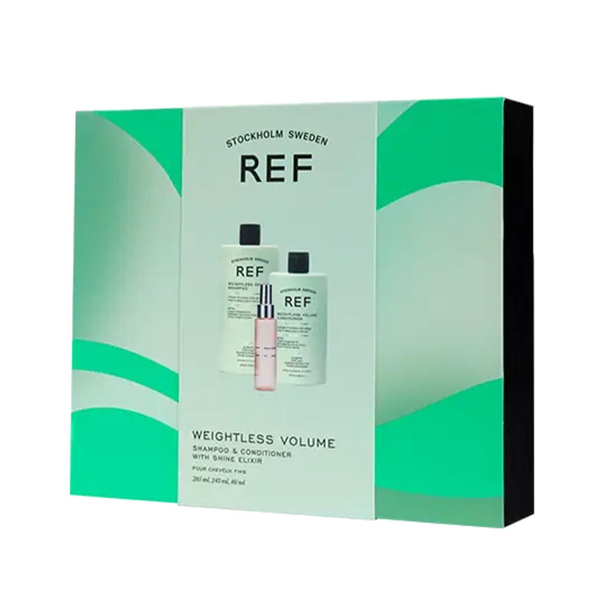 REF Hair Care Set - Weightless Volume Volumizing Hair Care Set - Volumizing Hair Products for Fine Hair by Beauty Care Bag