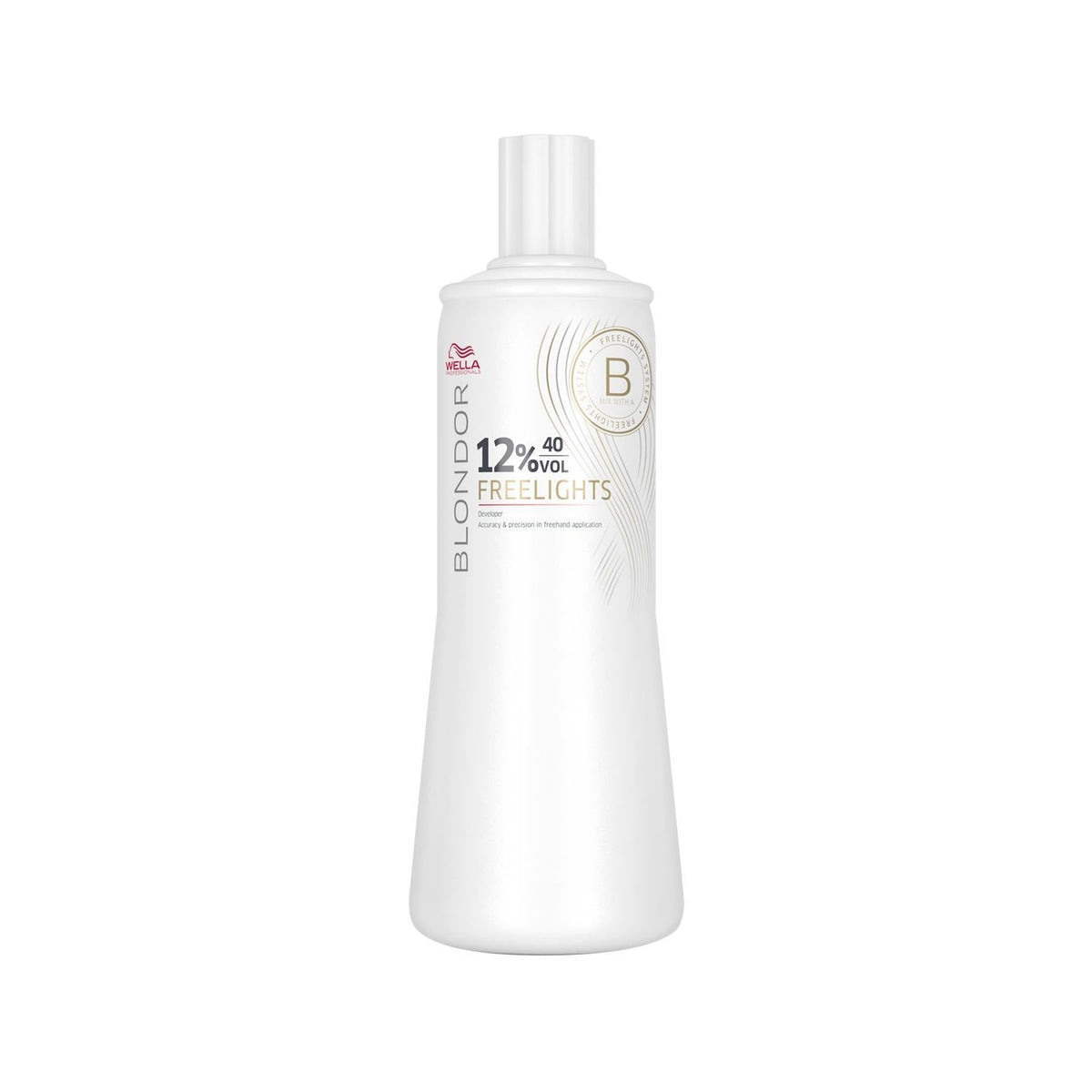 Wella Blondor Freelights 40 Volume 12% hair bleaching developer, 1000ml