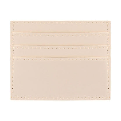 Eklips Cream Bow Card Holder - Compact & Stylish Accessory by Beauty Care Bag