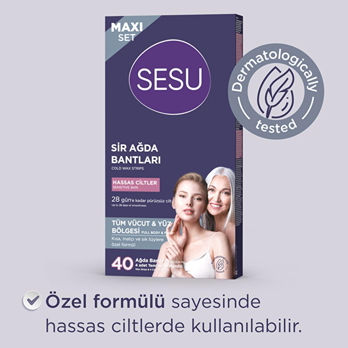 Sesu wax strips 40 count – view 4