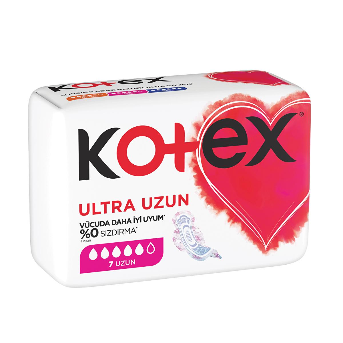 Kotex Ultra Long Pads with Wings: Superior Comfort & Leak Protection - Discreet Feminine Hygiene Pads by Beauty Care Bag