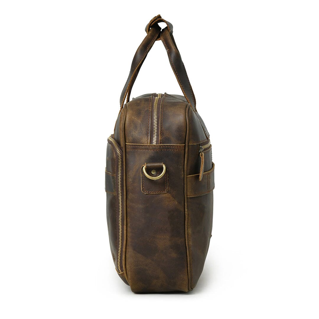Hudson Office Briefcase by Classy Leather Bags