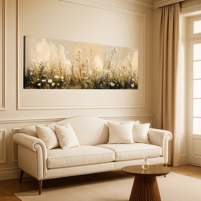 Flower Field Wall Art by Tailored Canvases