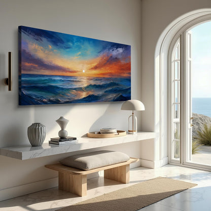 Waterscape Abstract Wall Art XIII by Tailored Canvases