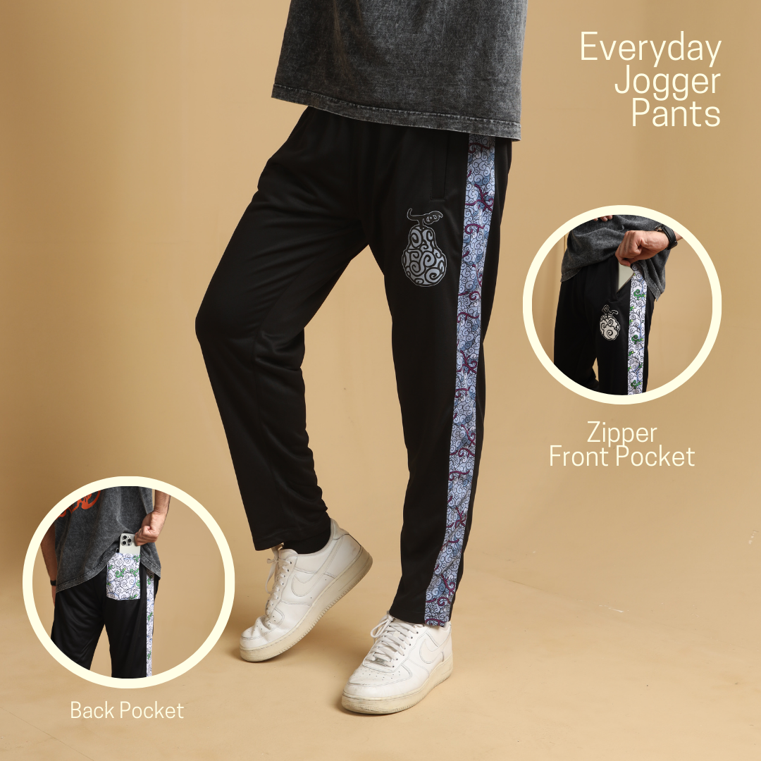 String String performance joggers with sublimated side stripe