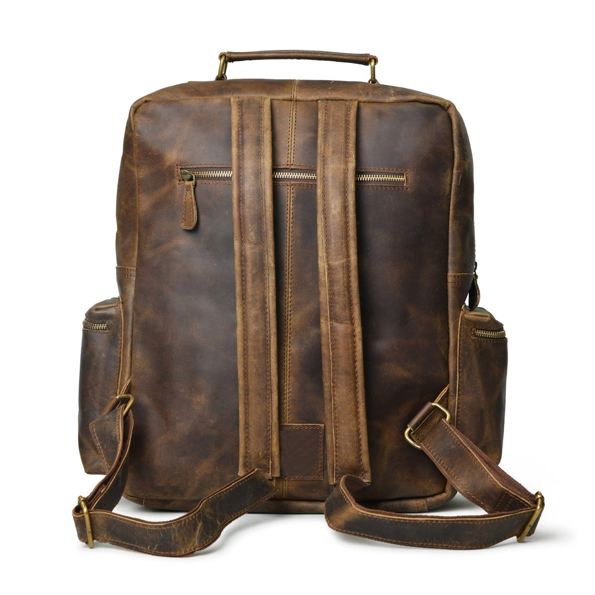 Barclay Buffalo Backpack by Classy Leather Bags