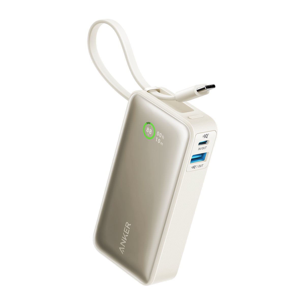 Anker Nano Power Bank (30W, Built-In USB-C Cable) by Anker