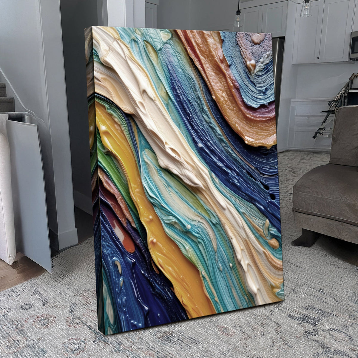Ocean Waves Wall Art by Tailored Canvases