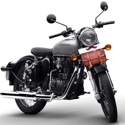 Patrolman Motorbike Side Pouch by Classy Leather Bags