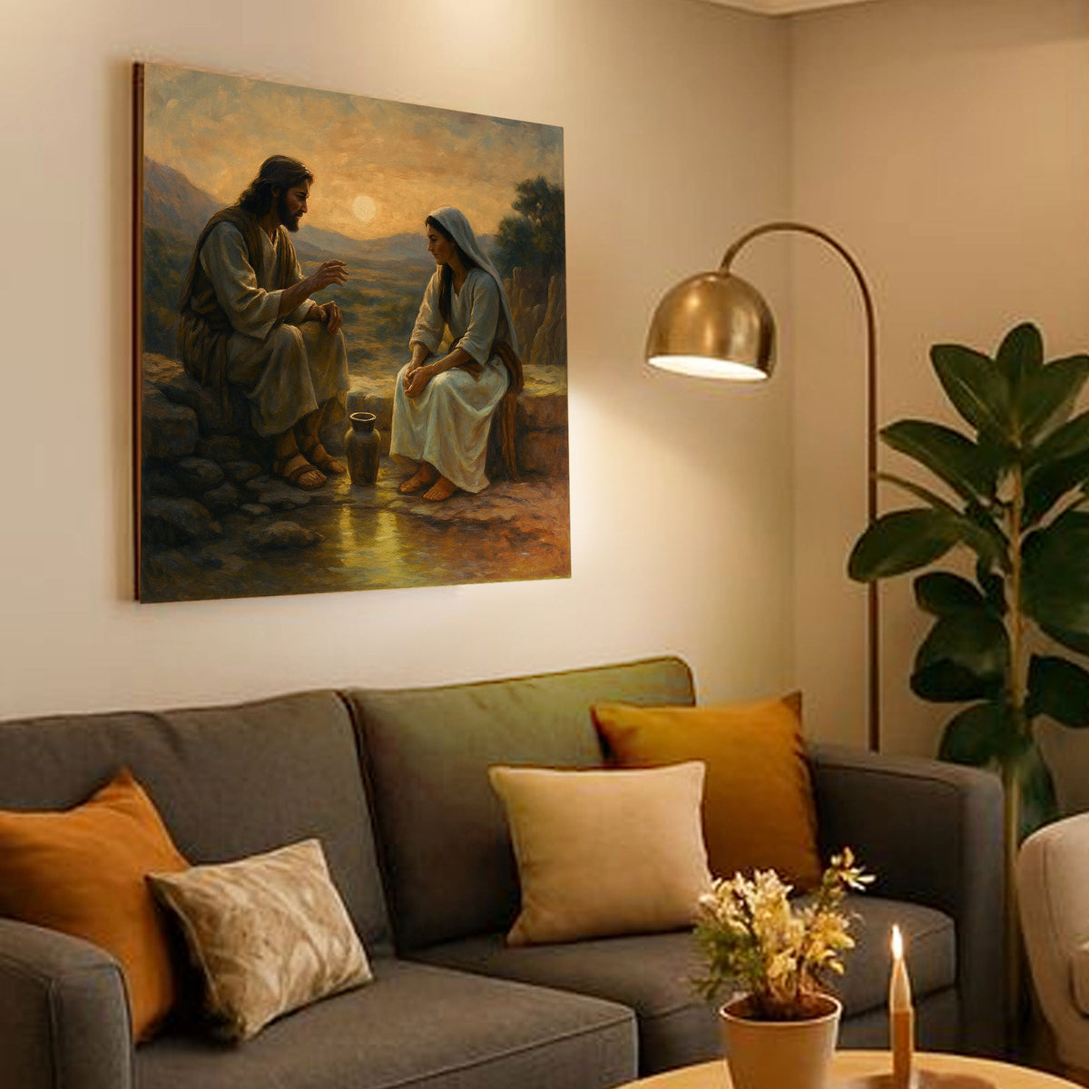 Mary Praying Faith Wall Art III by Tailored Canvases