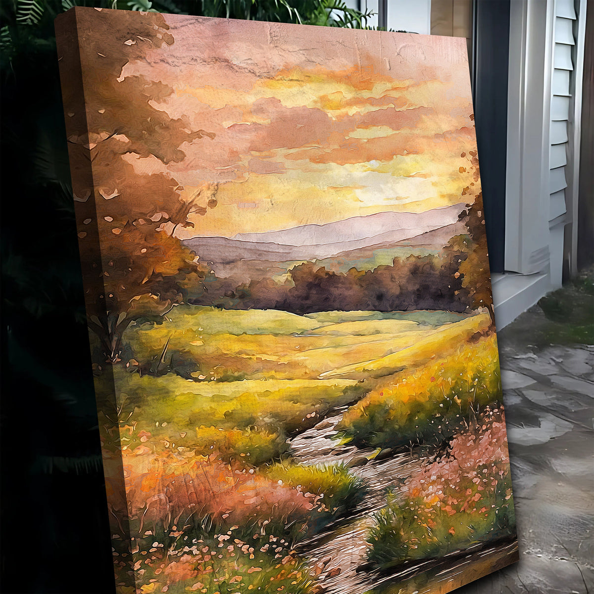 Misty River Wall Art by Tailored Canvases