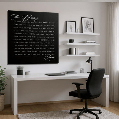 The Blessing Faith Sign III by Tailored Canvases