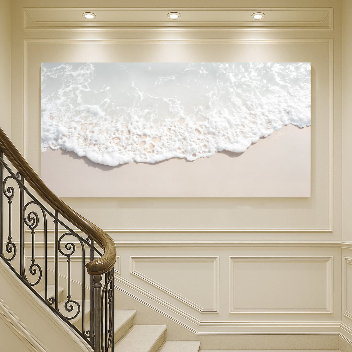 Sandy Waves Wall Art by Tailored Canvases