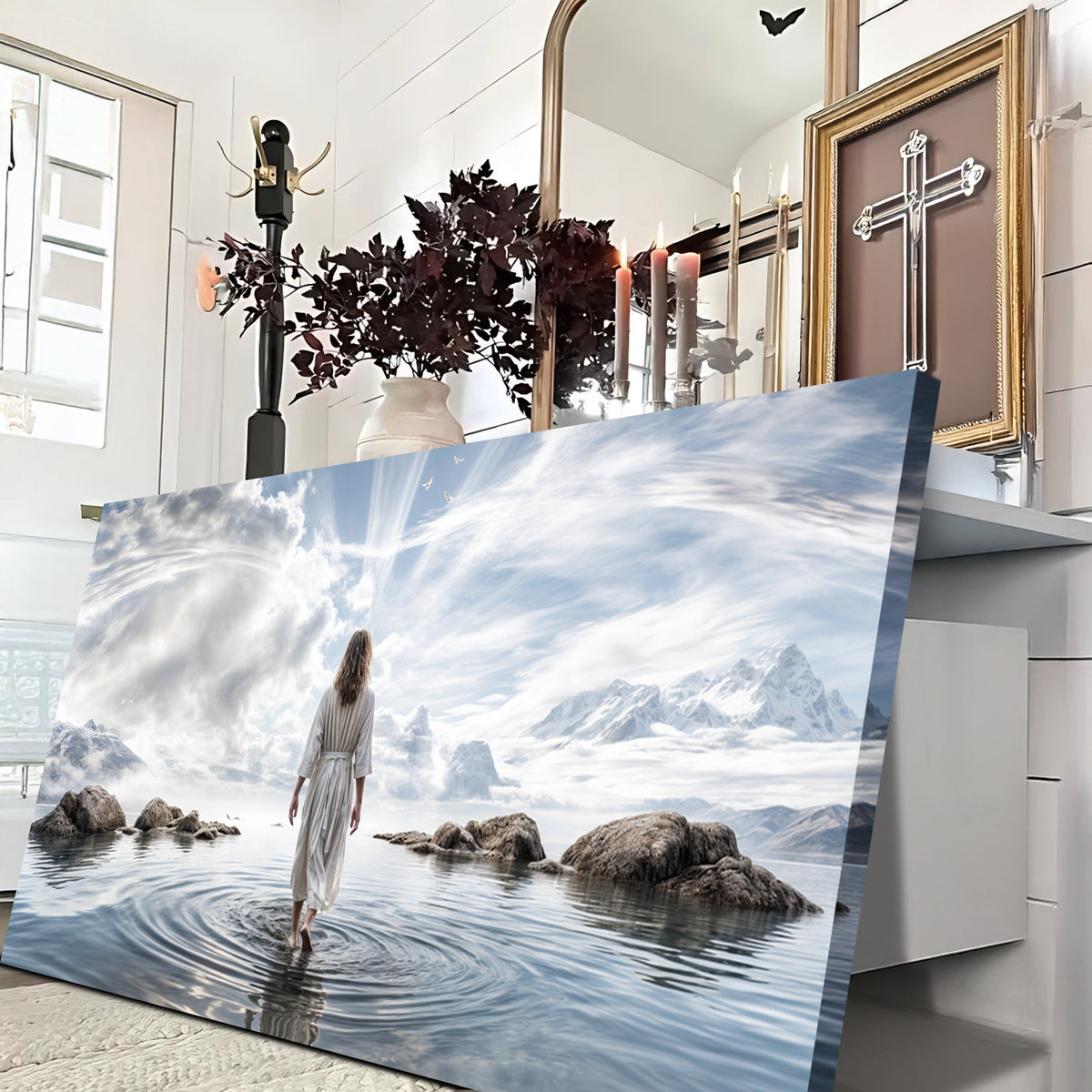 Reflections Faith Wall Art X by Tailored Canvases