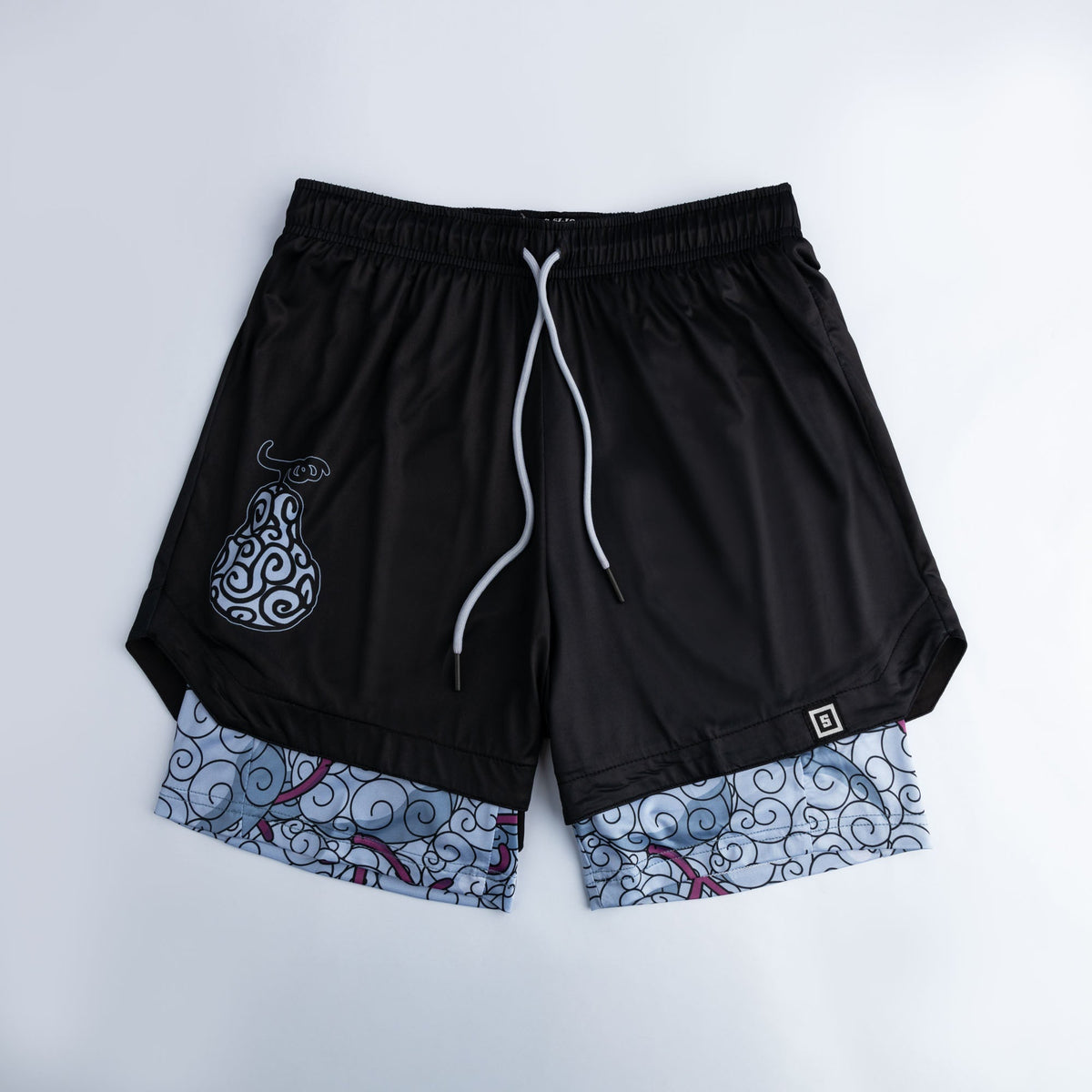 String String 2-in-1 lined shorts with compression liner