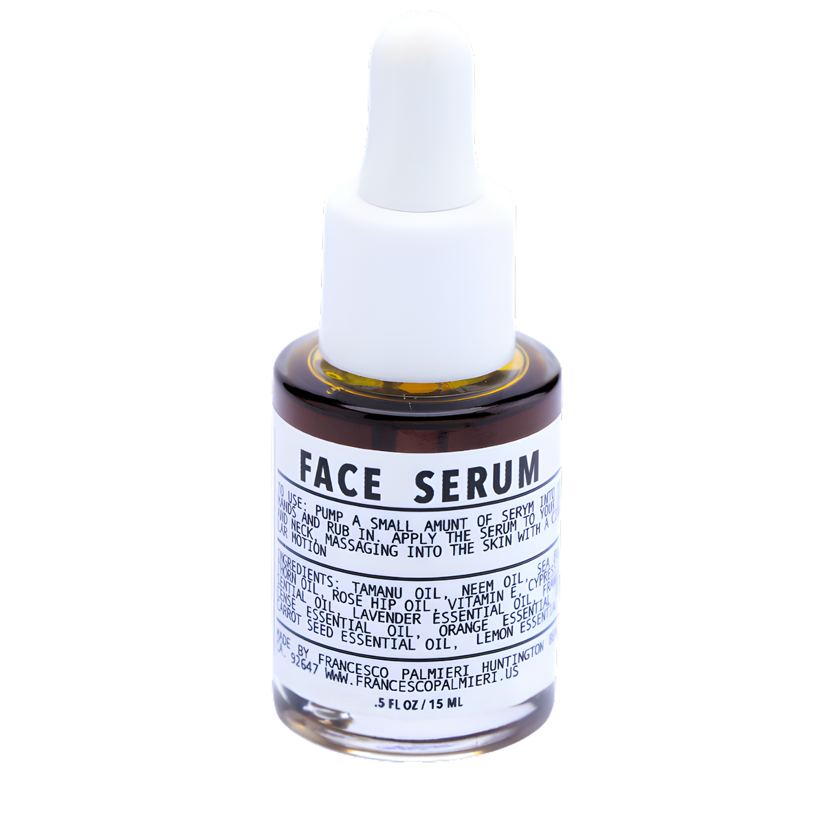 Botanical Face Serum by Francesco Palmieri