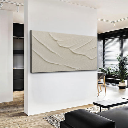Abstract Minimalist Wave Wall Art II by Tailored Canvases
