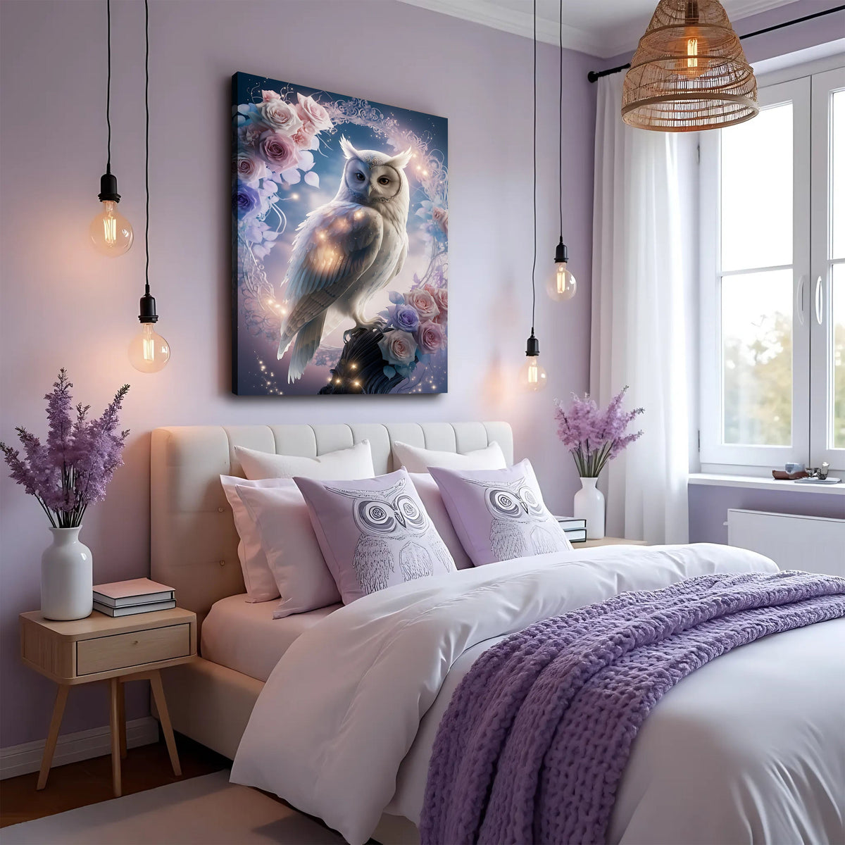 3D Owl Wall Art by Tailored Canvases