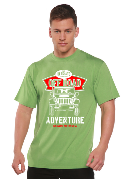 Off Road men's bamboo graphic T-shirt – view 6