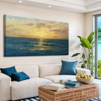 Waterscape Abstract Wall Art VII by Tailored Canvases