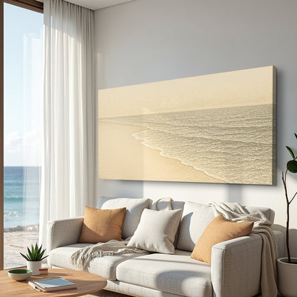 Beach Shoreline Coastal Wall Art III by Tailored Canvases