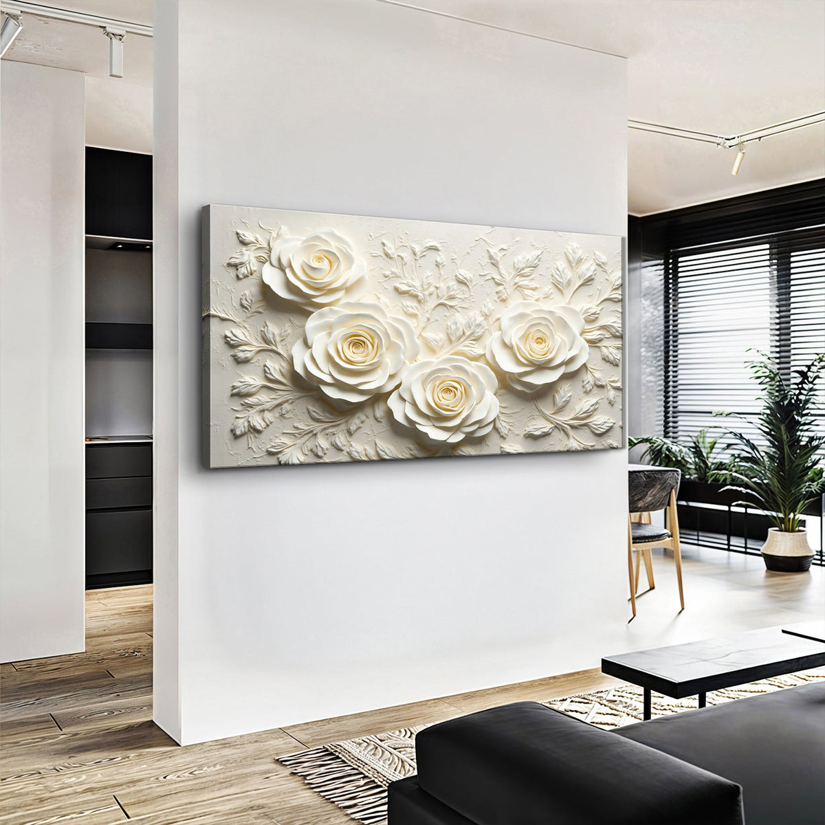 Floral Abstract Wall Art IV by Tailored Canvases