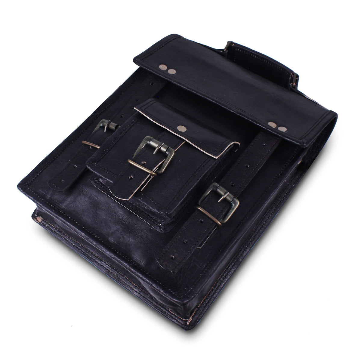 The Nightfall Crossbody by Classy Leather Bags