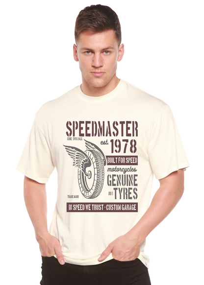 Speed Master men's bamboo graphic T-shirt – view 3