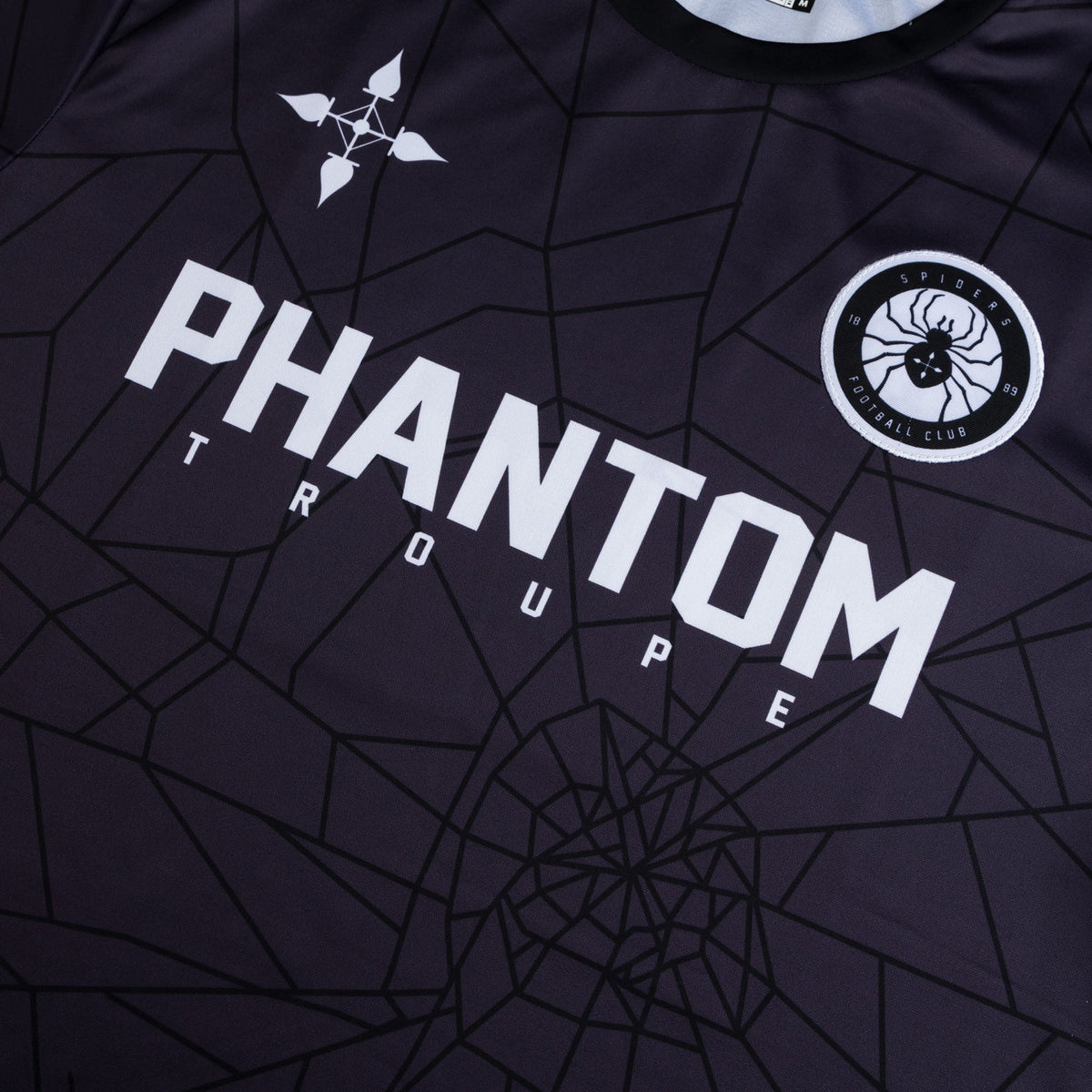 Spider Troops retro soccer jersey – view 4