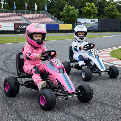 4-wheel ride-on pedal go kart for kids by GBruno Store, view 2