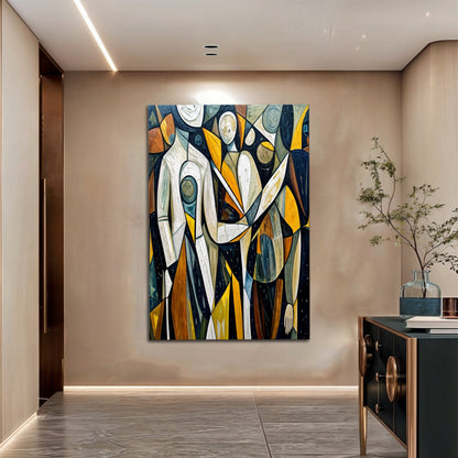 Abstract Human Connection Wall Art by Tailored Canvases
