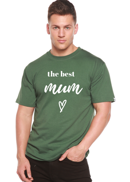 The Best Mum unisex bamboo graphic T-shirt – view 8
