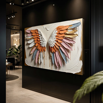 Angelic Wings Wall Art by Tailored Canvases