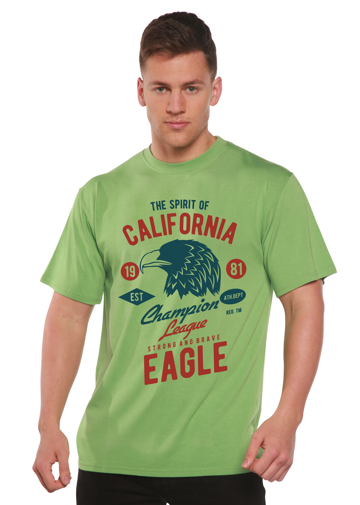 Men's bamboo graphic T-shirt – view 5