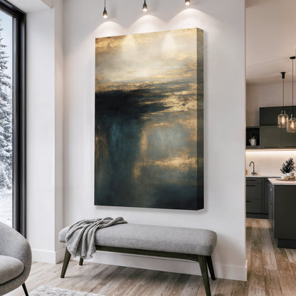 Cloudscape Glimmer Wall Art by Tailored Canvases