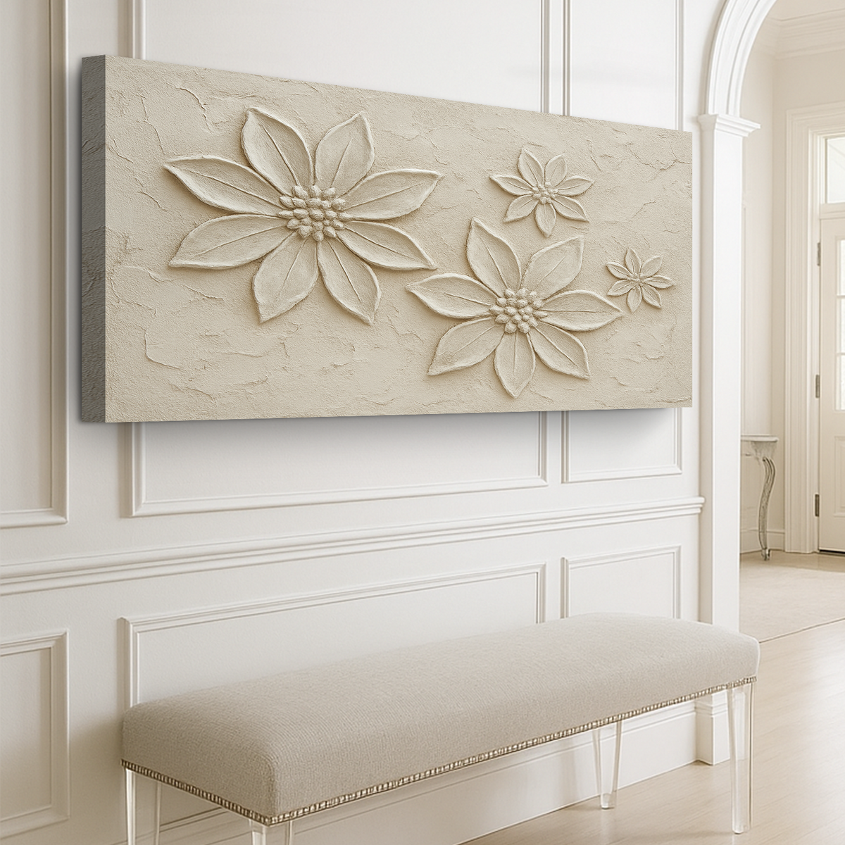 Floral Abstract Wall Art V by Tailored Canvases
