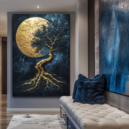 Lunar Tree of Life Wall Art by Tailored Canvases