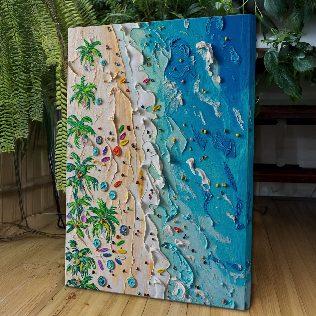Beach Days Wall Art by Tailored Canvases