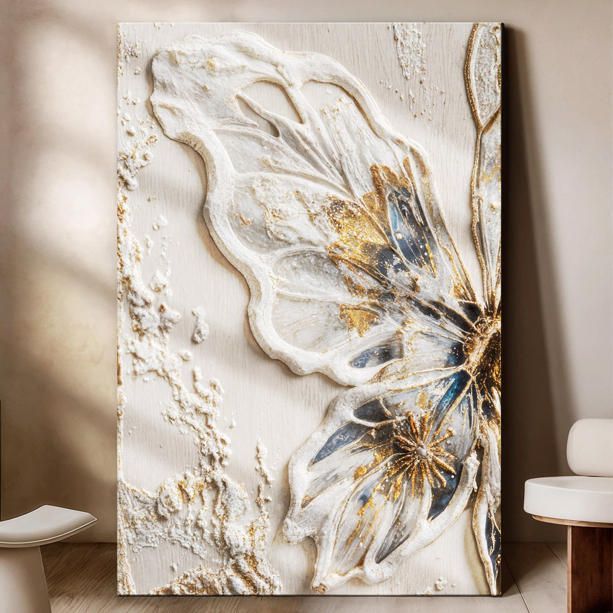 Half Butterfly Wall Art by Tailored Canvases