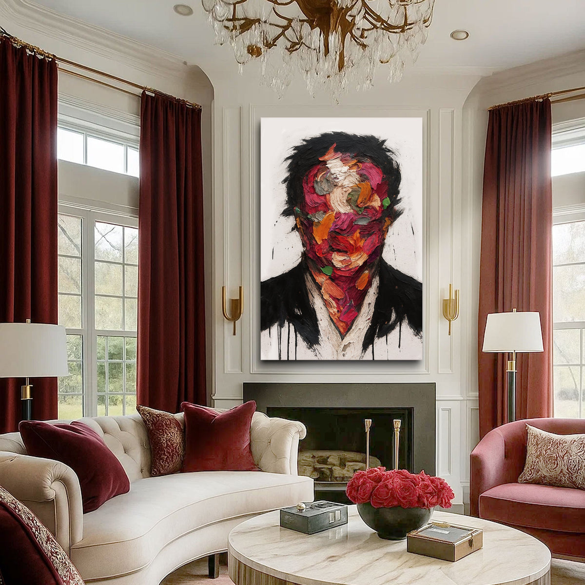 Petals of Identity Wall Art by Tailored Canvases