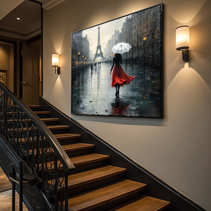 Paris Stroll Painting Wall Art by Tailored Canvases