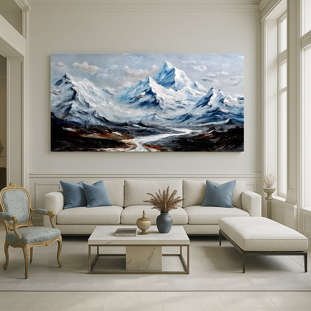 Mountain Minimalist Wall Art II by Tailored Canvases
