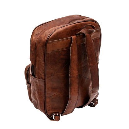 The Vintage Traveller Backpack by Classy Leather Bags