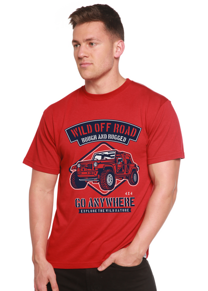Wild Off Road men's bamboo graphic T-shirt – view 5