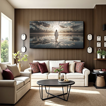 Walking on Water - Faith Wall Art III by Tailored Canvases