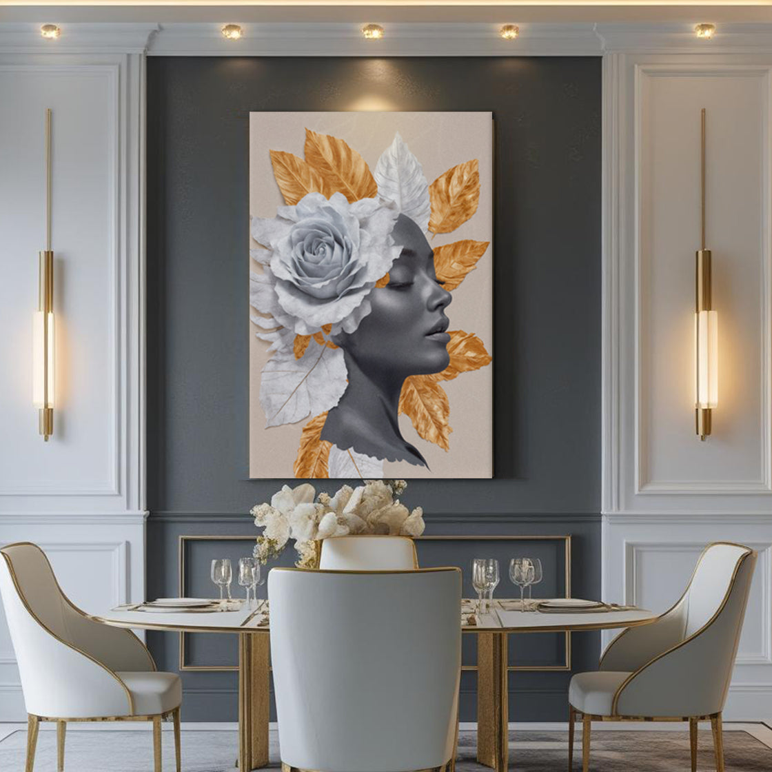 Floral Majesty Wall Art IV by Tailored Canvases