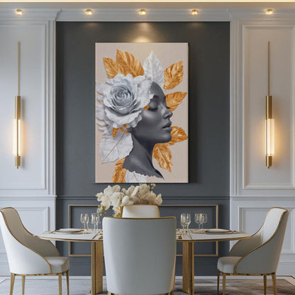 Floral Majesty Wall Art IV by Tailored Canvases
